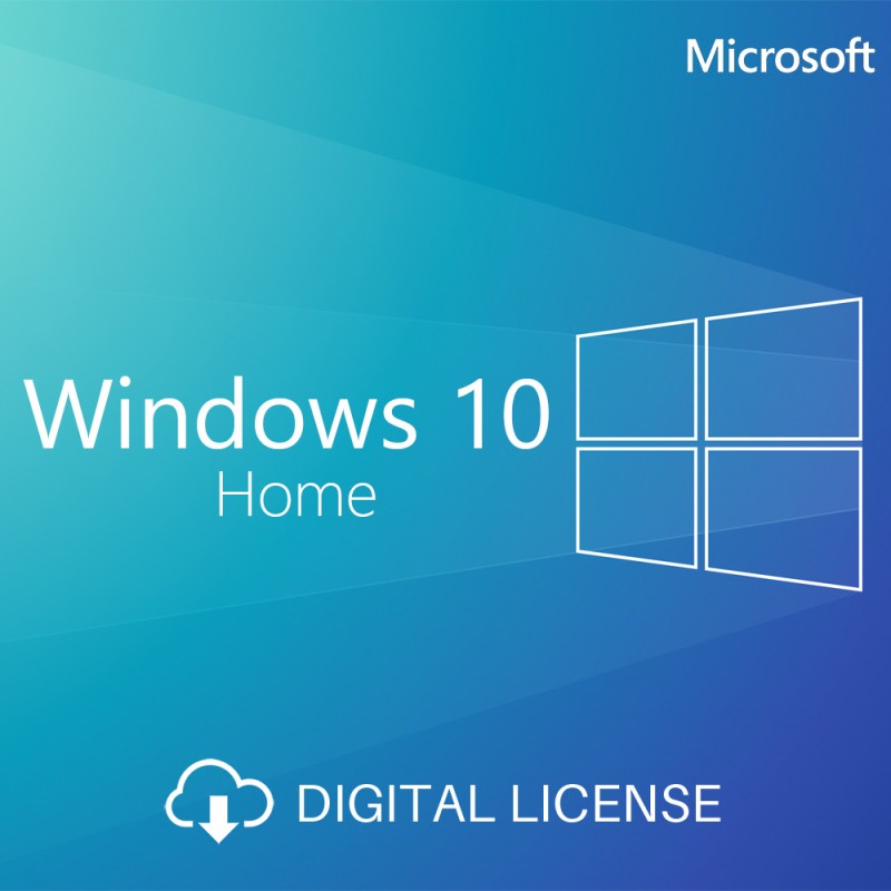 Microsoft Windows 10 Home, 32/64 bit, MAR, digital license, Global