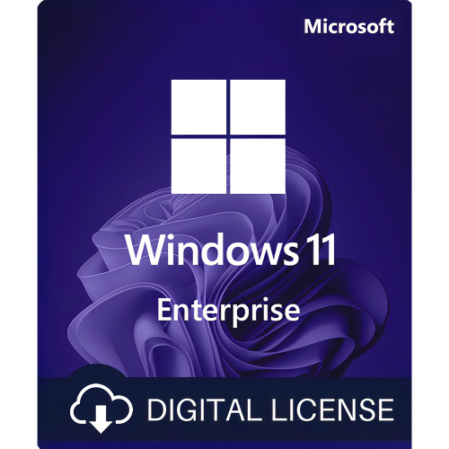 Microsoft Windows 11 Enterprise Retail, 64 bit, digital license, Global