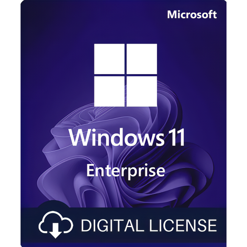 Microsoft Windows 11 Enterprise Retail, 64 bit, digital license, Global