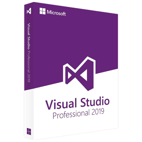 Microsoft Visual Studio Professional 2019, PC, 32/64 bit, ISO Retail, digital license, Global