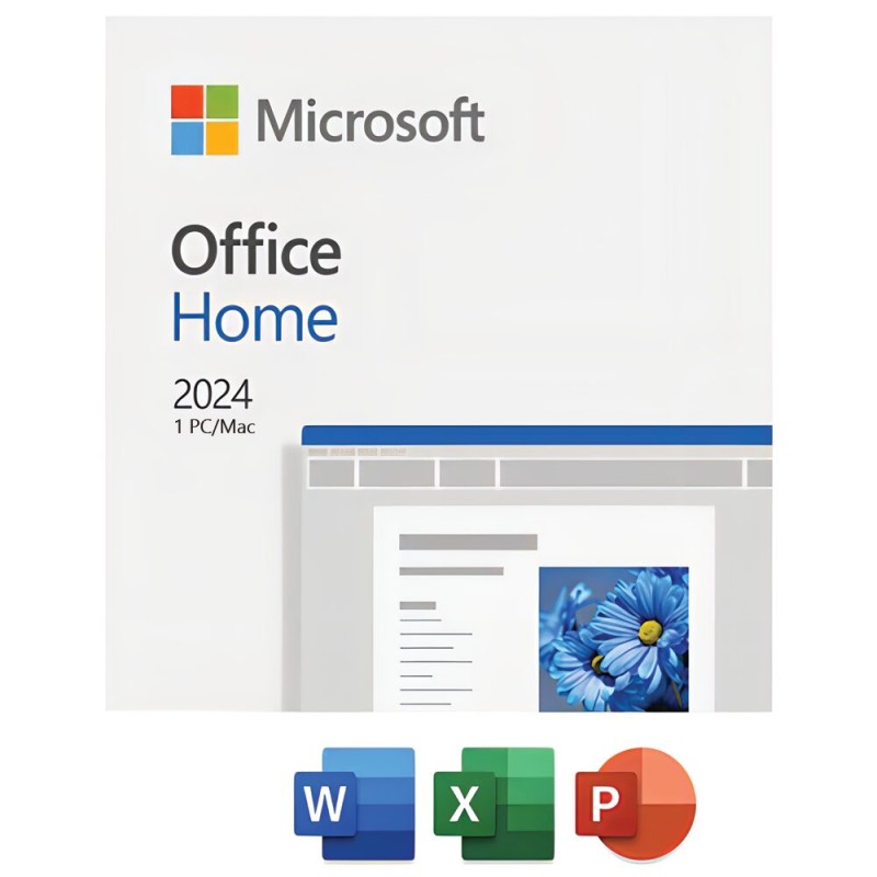 Microsoft Office 2024 Home, PC/MacOS, 64 bit, Bind, digital license, Global
