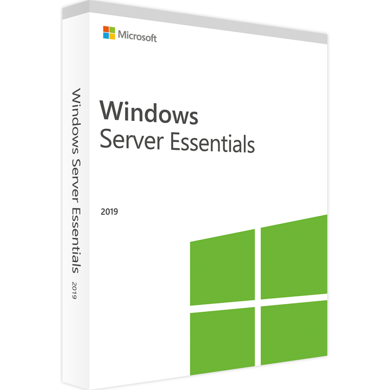 Microsoft Windows Server 2019 Essentials, PC, ISO Retail, digital license, Global