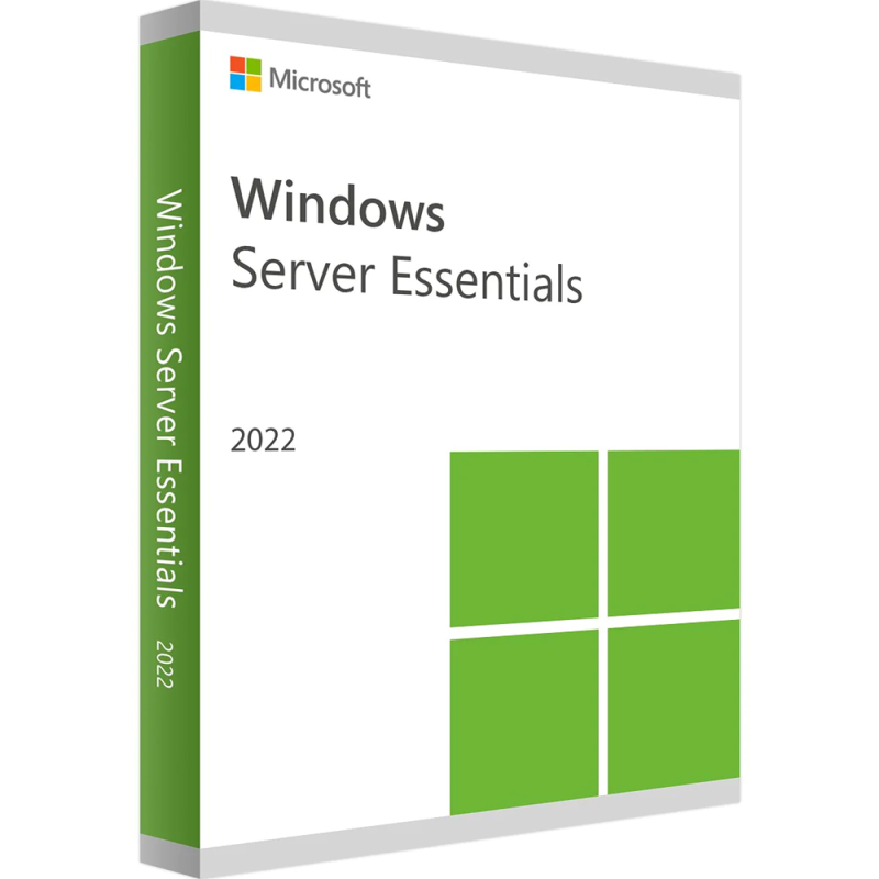 Microsoft Windows Server 2022 Essentials, PC, ISO Retail, digital license, Global