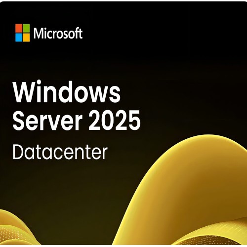 Microsoft Windows Server 2025 Datacenter, PC, 16 core, digital license, Global