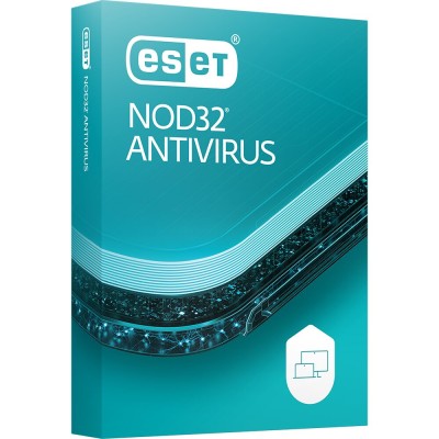 ESET NOD32 Antivirus, 1 year, 1 device, Windows/Linux/MacOS digital license, Global