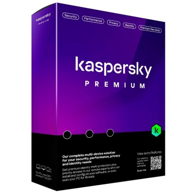 Kaspersky Premium, 1 year, 1 device, Windows/MacOS/Android/iOS, digital license, Global