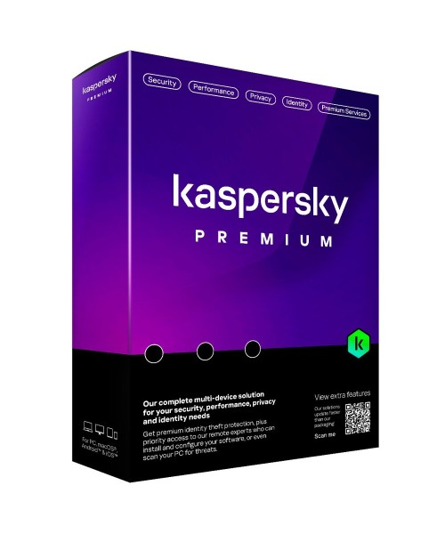 Kaspersky Premium, 1 year, 1 device, Windows/MacOS/Android/iOS, digital license, Global