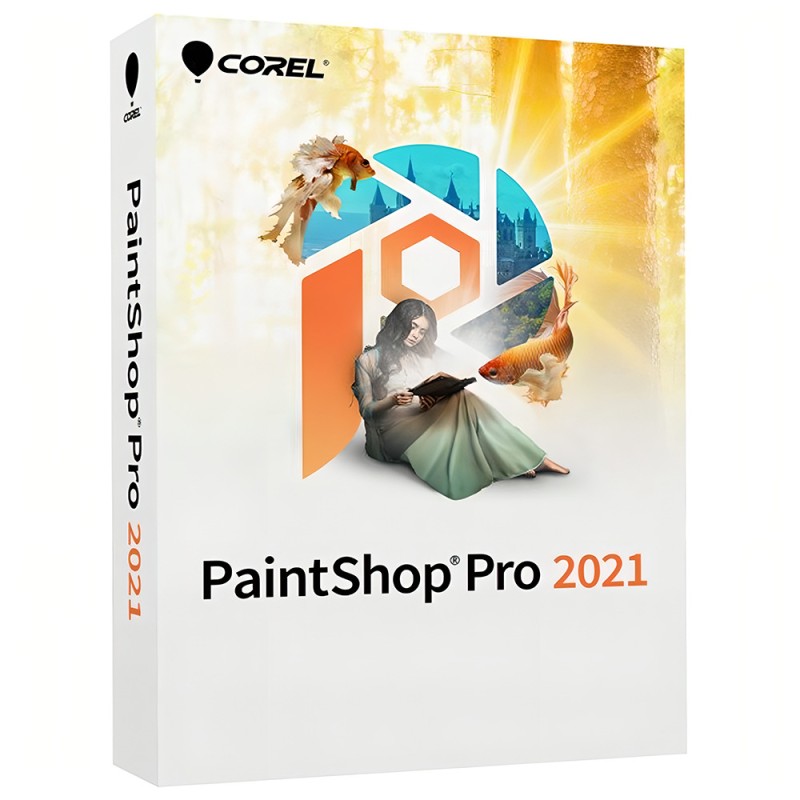 Corel PaintShop Pro 2021, Windows, 1 device, digital license, Global