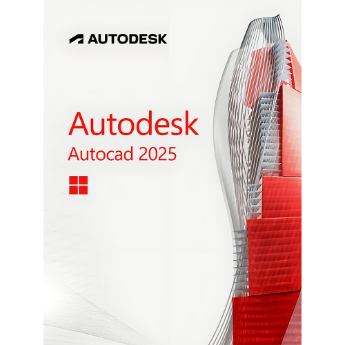 Autodesk AutoCAD 2025, PC, 3 years, 1 device, 64 bit, ISO Retail, digital license, Global