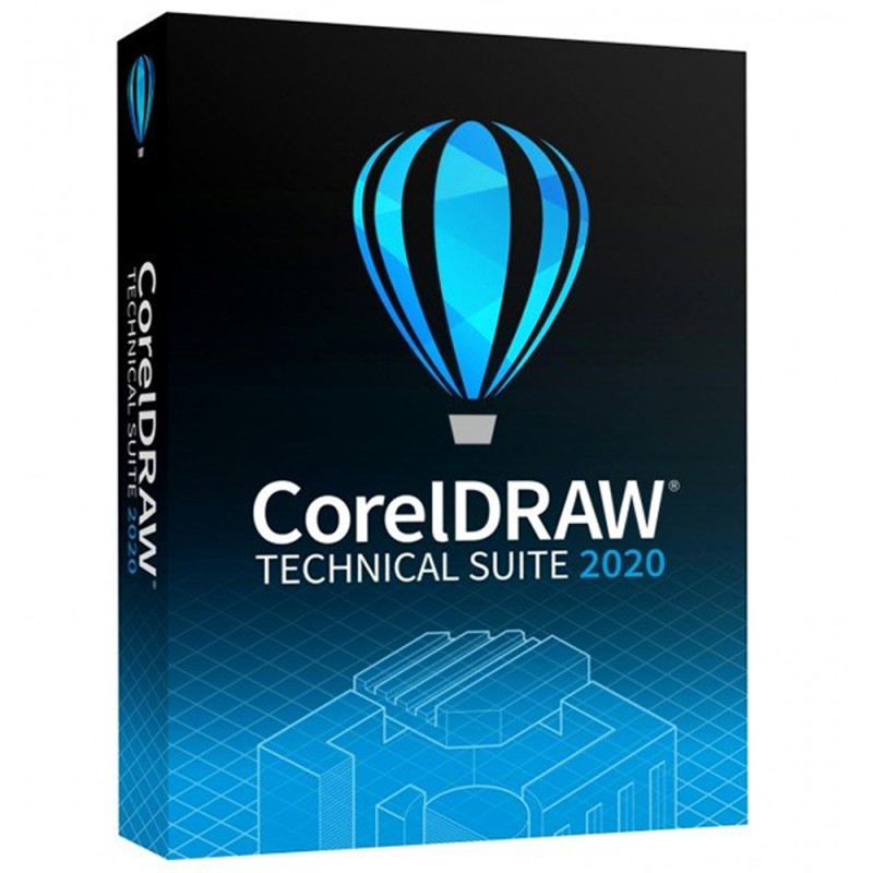 CorelDraw Technical Suite 2020, Windows, 1 device, digital license, Global