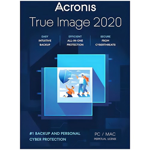 Acronis True Image 2020, Windows/MacOS, 1 device, digital license, Global