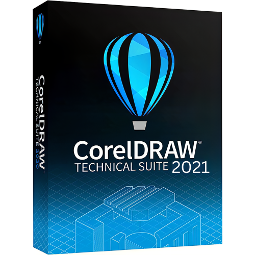 CorelDraw Technical Suite 2021, Windows, 64 bit, 1 device, digital license, Global