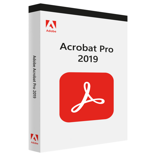 Adobe Acrobat Pro DC 2019, 32/64 bit, Windows, 1 device, digital license, Global