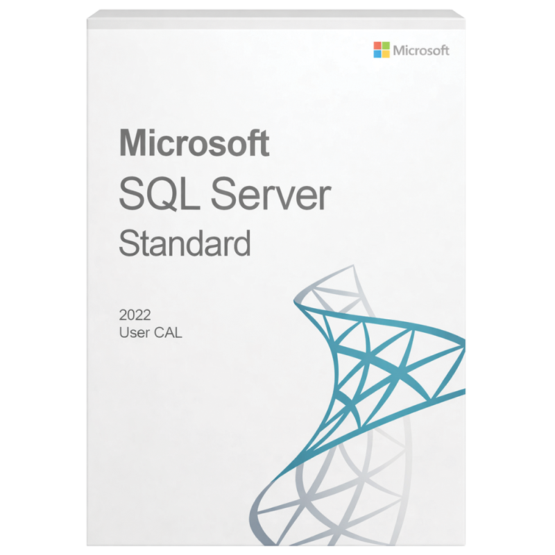 Microsoft Windows SQL Server 2022 Standard, 1 User CAL, digital license, Global